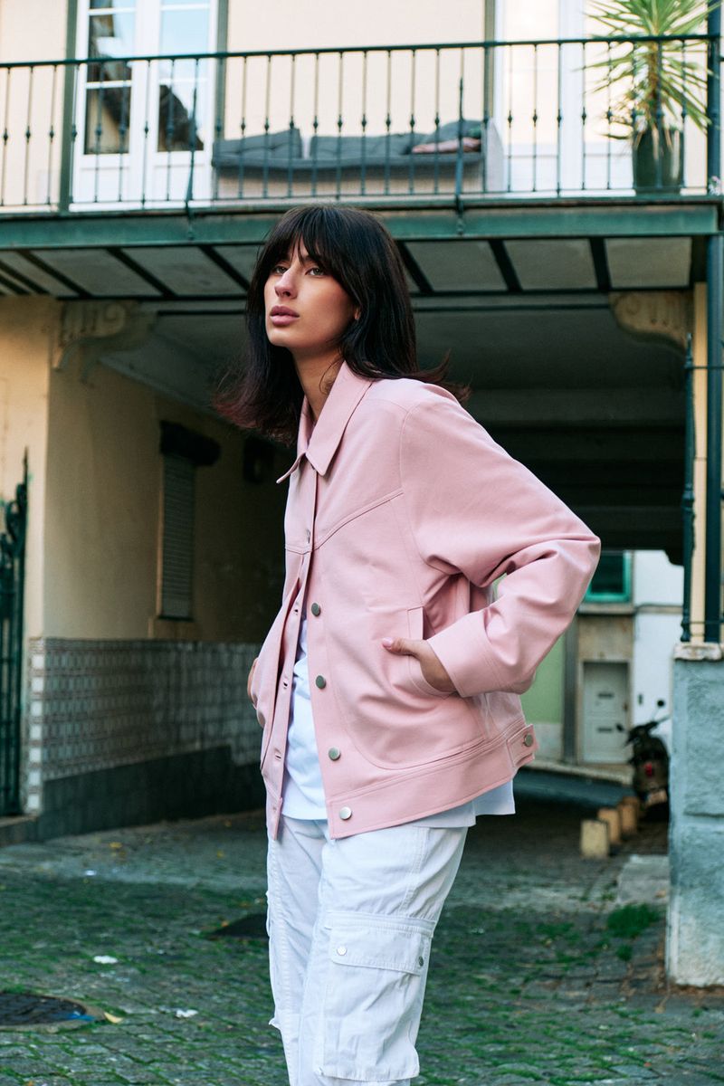 WING POCKET JACKET [PINK]