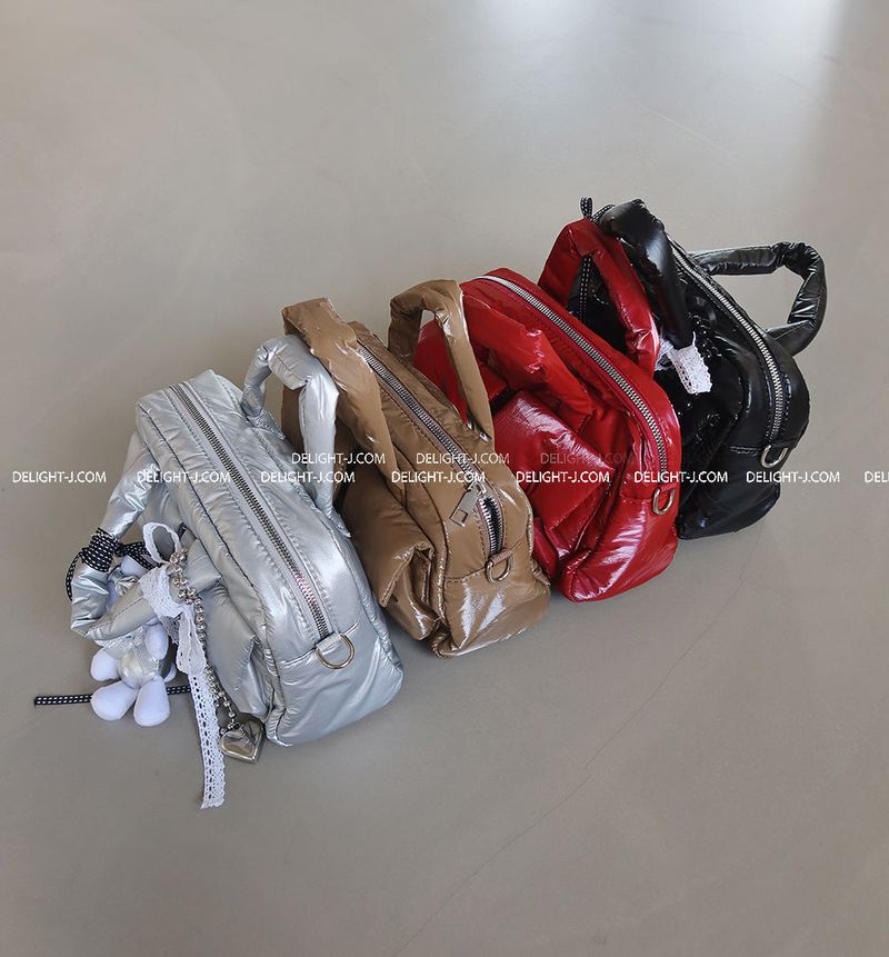 Padded pocket Cross strap set tote & shoulder bag