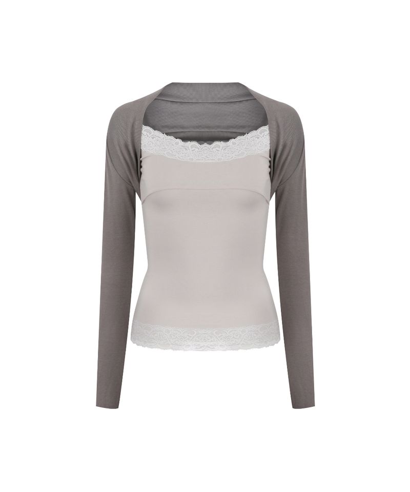 Jane Lace Bolero Set (2 colors)
