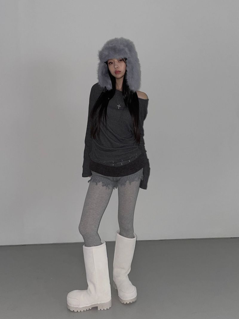 snow winter suede boots(3 color) 
