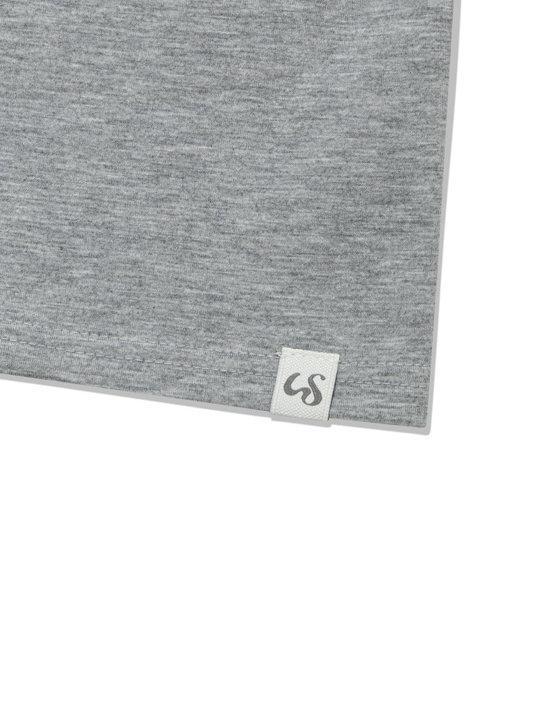 RIBBON T-SHIRT(GREY)