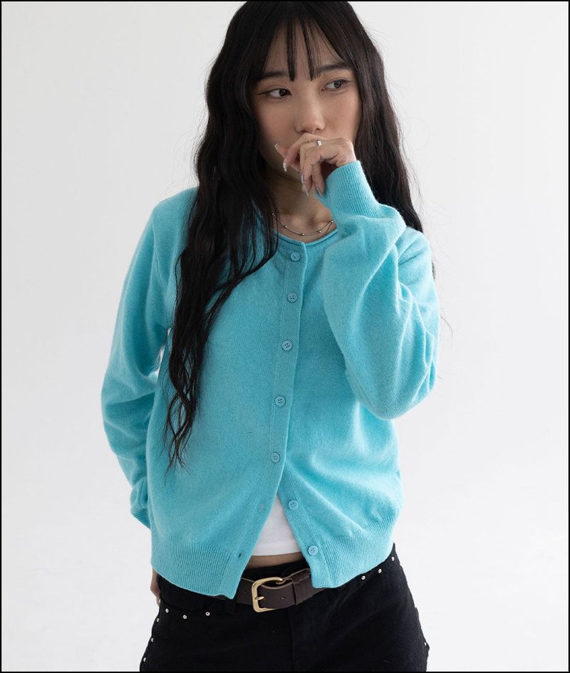 un:tyl（オンタイル）の「Poky basic cardigan（Tops）」