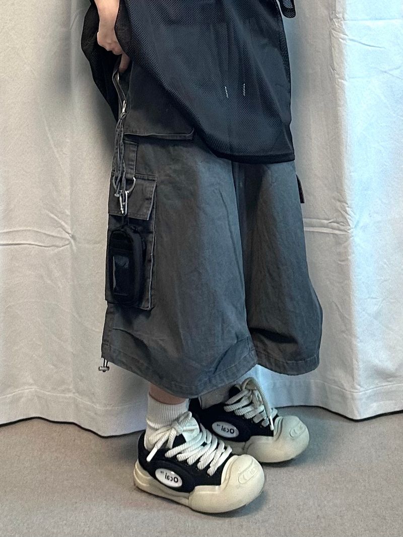 cation d-ring bermuda pants