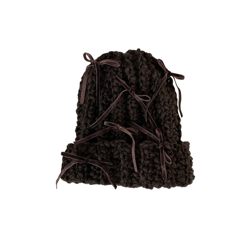 Ribbon beanie