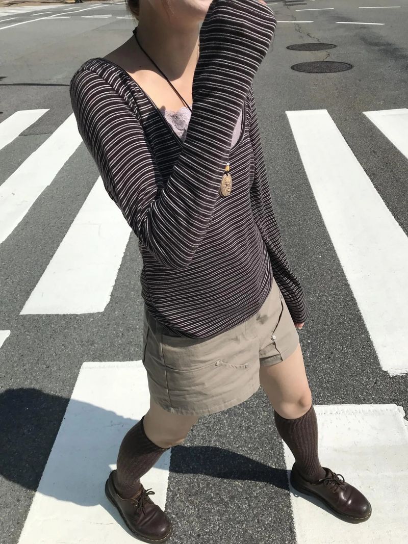 shu stripe t-shirts