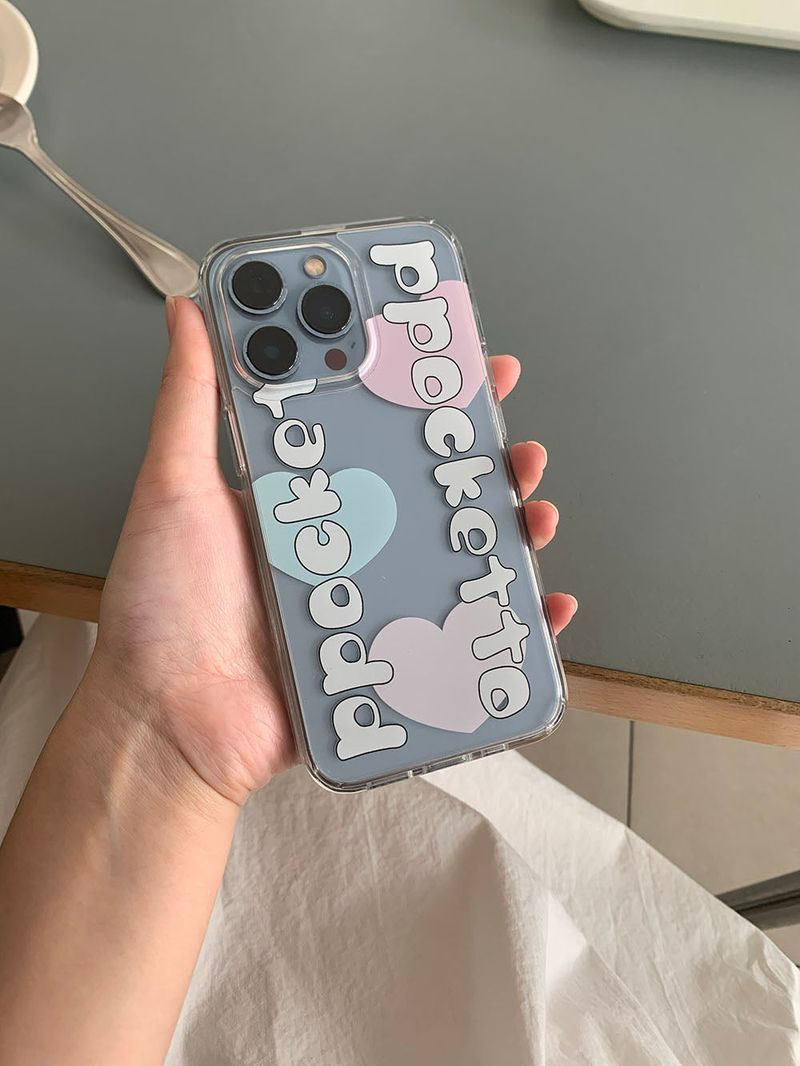 ppocketto(ポケット)の「ppocketto heart logo case(Smartphone Accessories)」