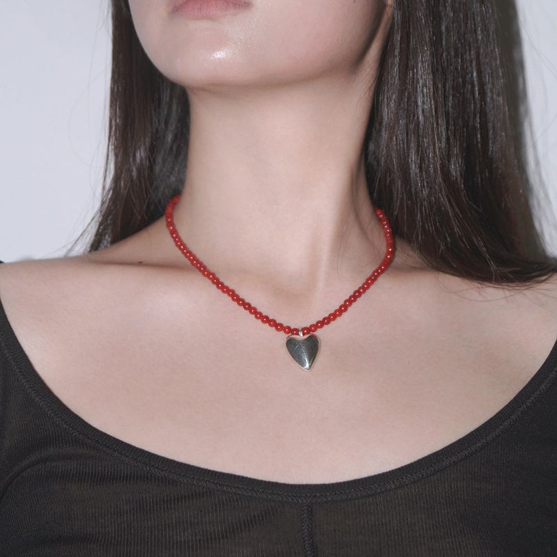 ANDEZVOUS(アンデビュー)の「CORAL LUV NECKLACE(Accessories)」