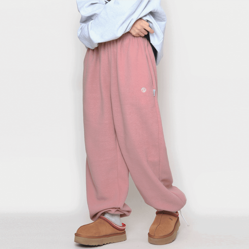 nutellike(ヌテールライク)の「fleece embroidered string pants(Pants)」