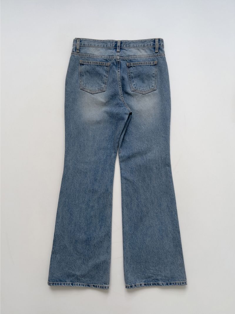 Ross Brush Semi-bootcut Denim Pants