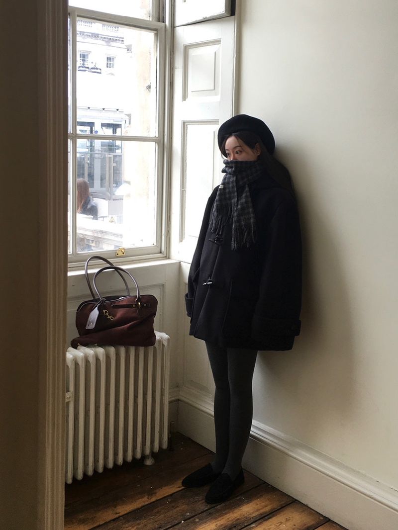 BEIDELLI（ベイデリー）の「[BELLIDE MADE] HOODED OVERFIT DOUFFLE COAT（Jackets/Outerwear）」