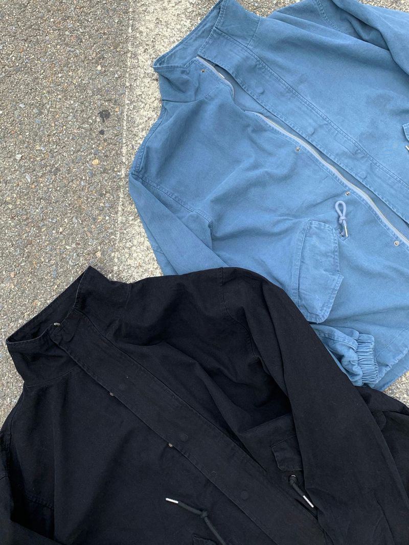 Vintage Washed Field Jacket Jumper (3c)