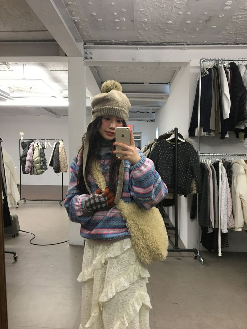 [MD's Pick] Cotton Candy Nordic Fleece Anorak (2color)