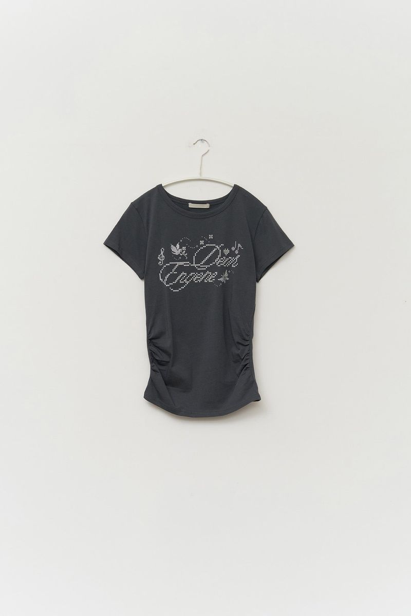 (W) Pixel Printed Top