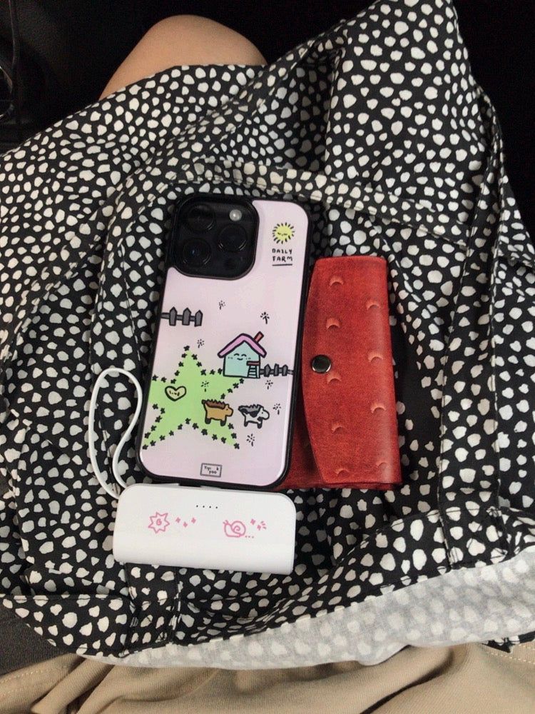 dairy Farm epoxy phone case