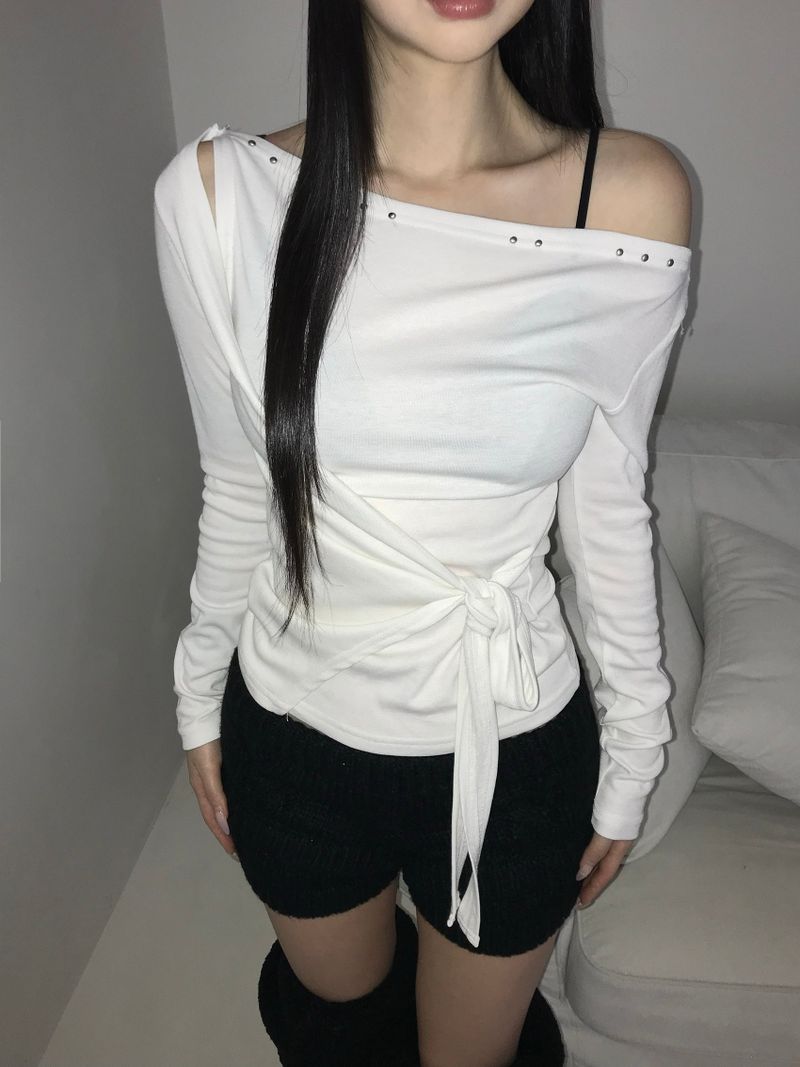 stud tie top(3 color)
