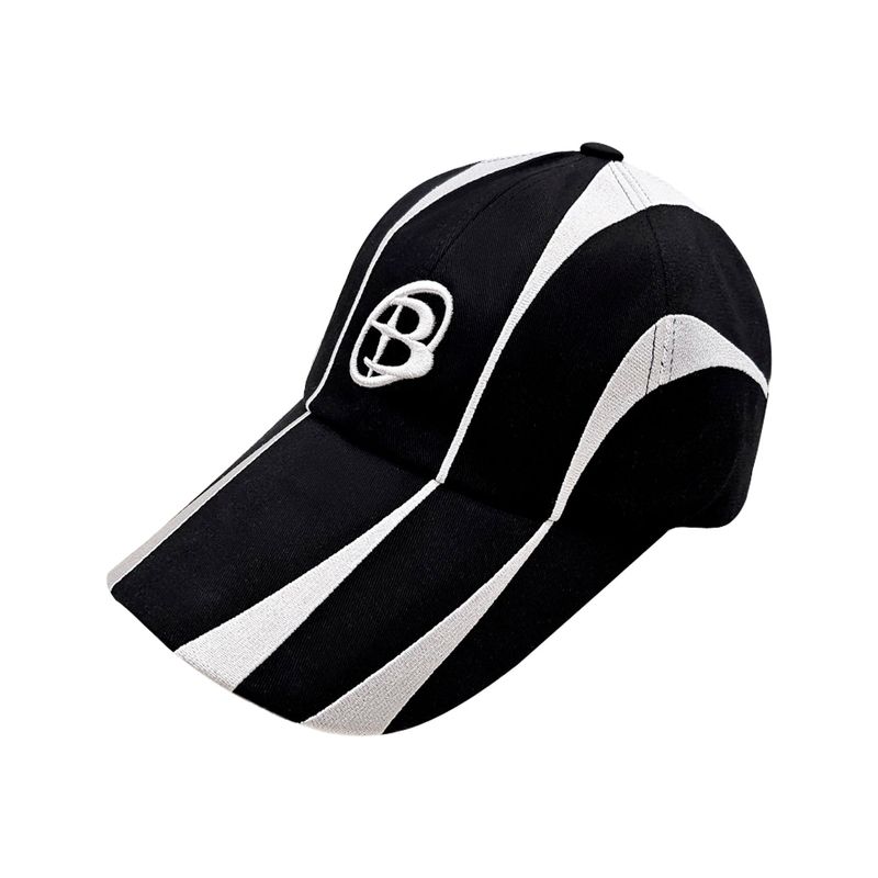 blackpurple(ブラックパープル)の「Blade Cap - Black&Silver(Hats)」