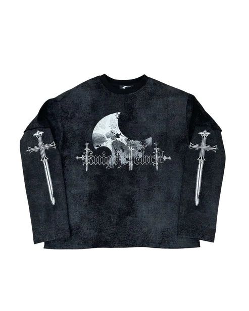 Cozy Worldwide(コージー ワールドワイド)の「"KNIGHT CLUB WAXED LONGSLEEVE"(Tops)」