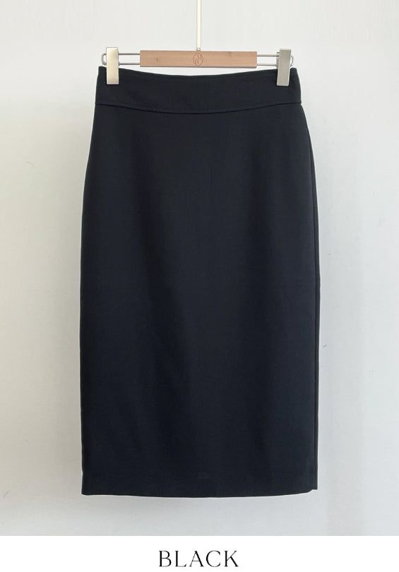 Renne Peplum H-Line Skirt