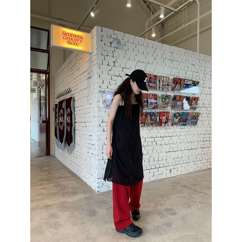 Monty wide cotton pants