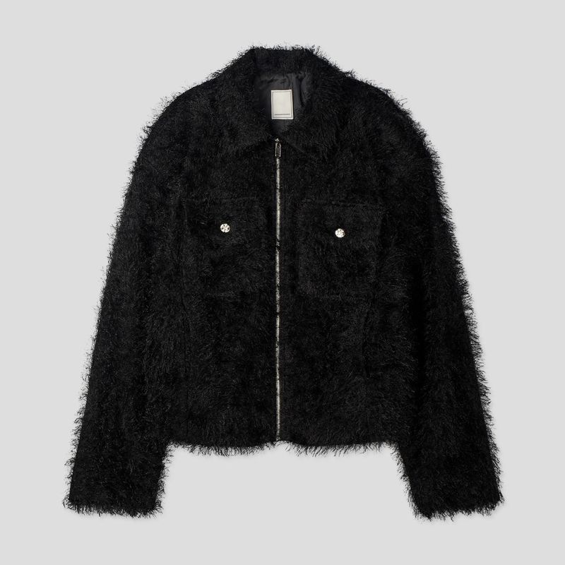 90's Fred Fur Zip-Up Jacket