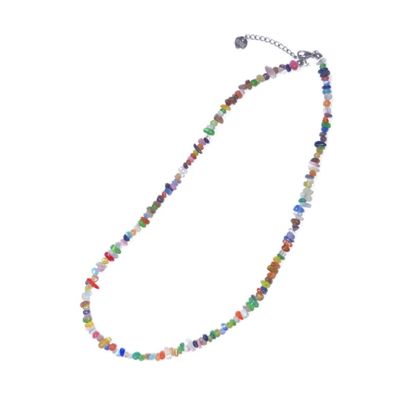 mini gemstone necklace (mix)