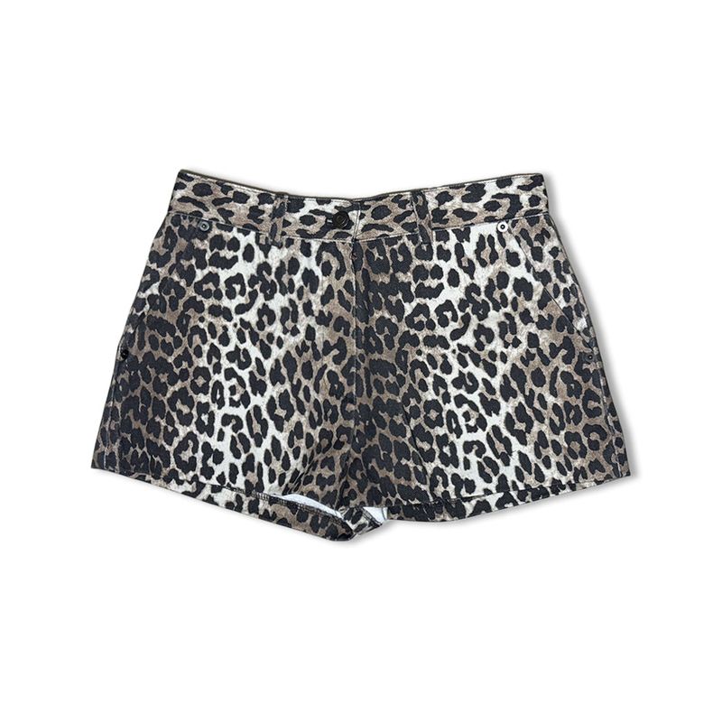 Brick Leopard Shorts (2colors)