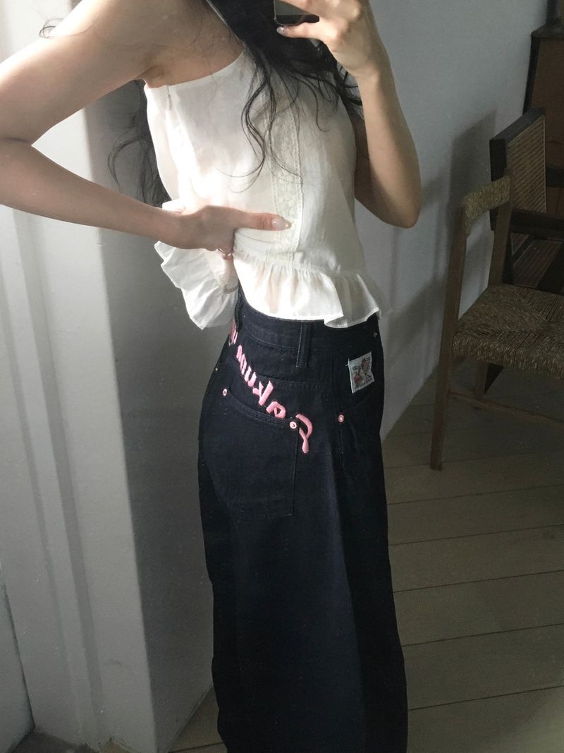 Pink Point Denim