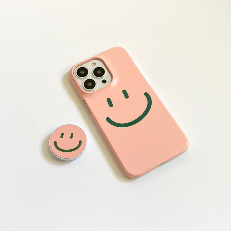Smile Pink (Matt Phone Case)