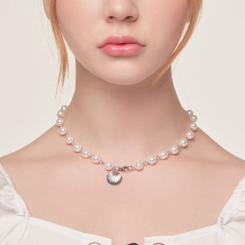 HAWHA(ハワ)の「PEARL SHELLFISH NECKLACE(Accessories)」