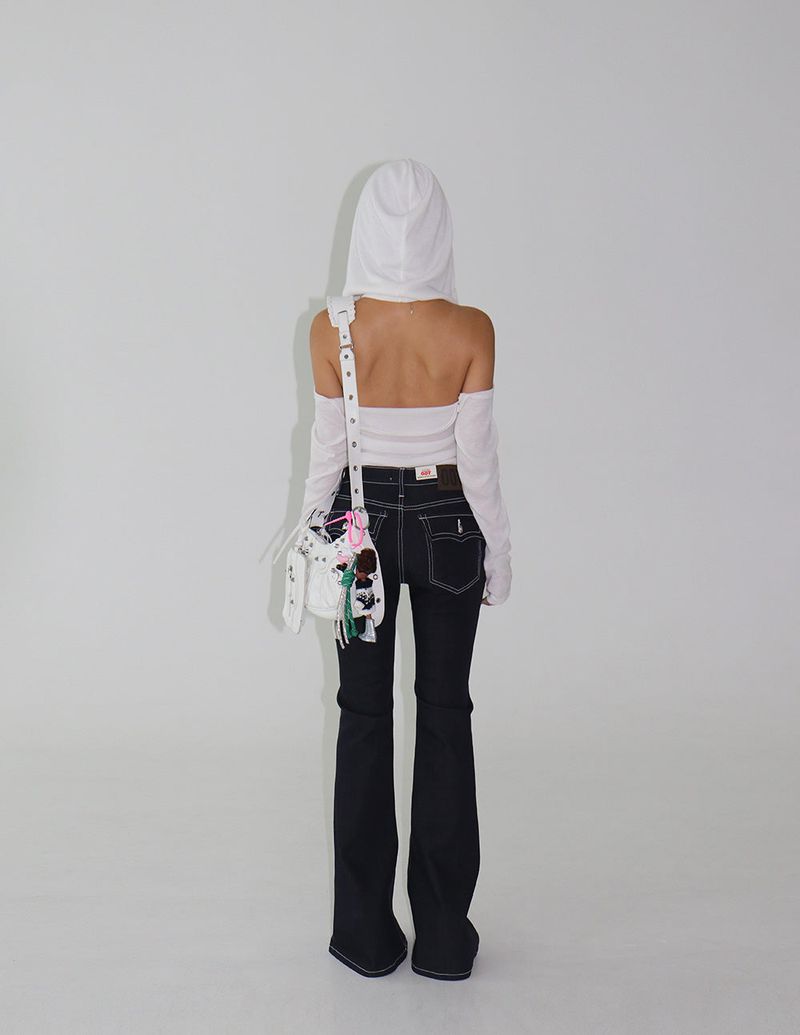 Mark Stitch Raw Bag Bootcut Jeans