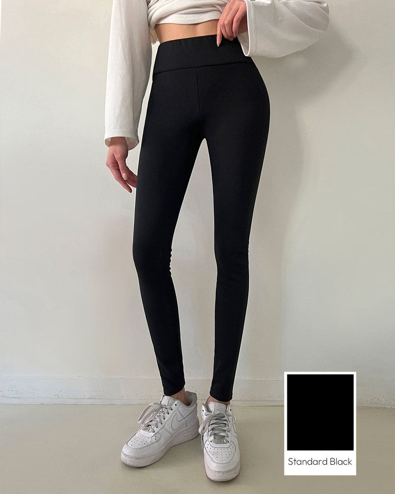 【MADE】High-Waisted Fleece-Lined Leggings
