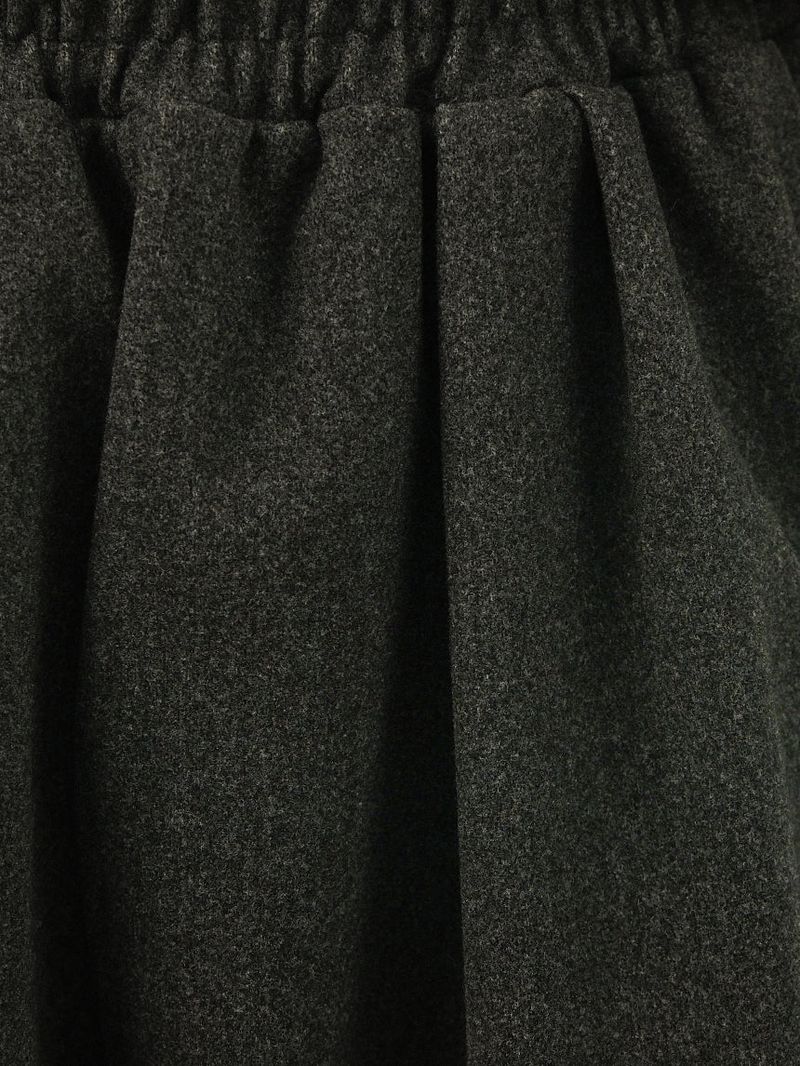 [SEMADE] Soft Wool Banding Balloon Slacks