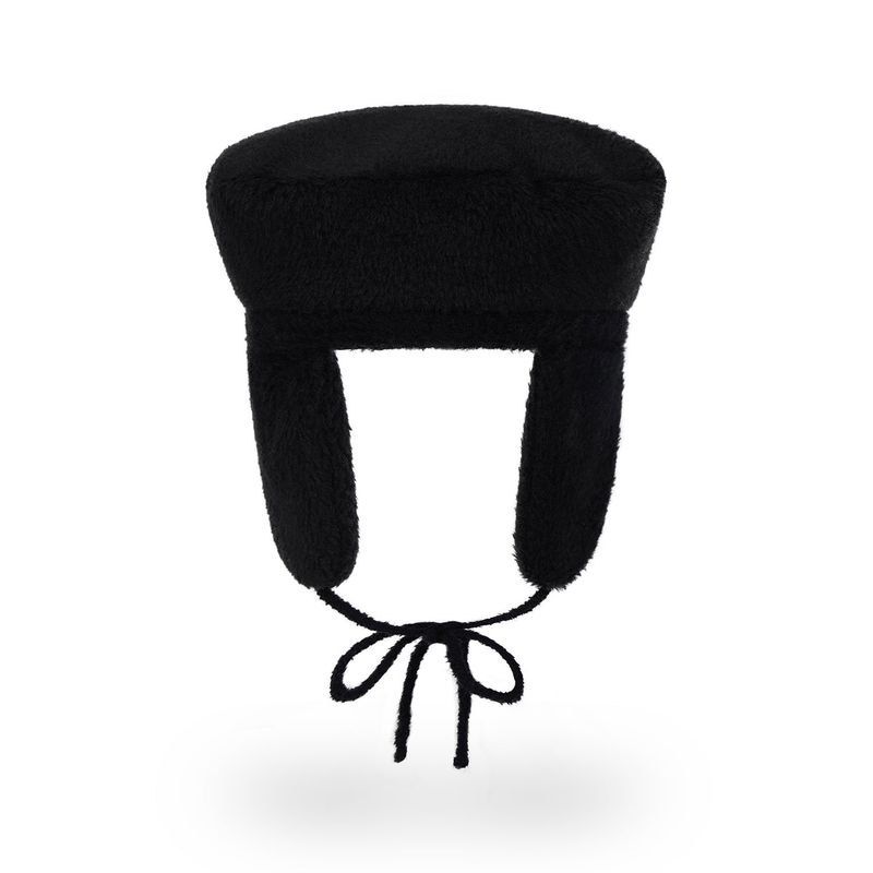 VA Stud Fly Wool Beret / Black