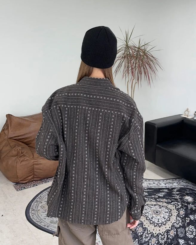 Reed Flower Crop Shirt