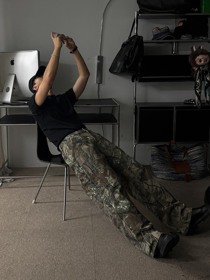 ASCLO Real Camouflage Carpenter Pants