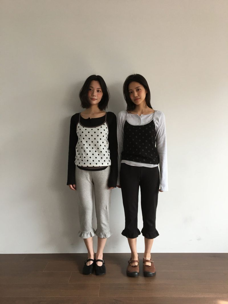 Labia Dot Sleeveless (2color)