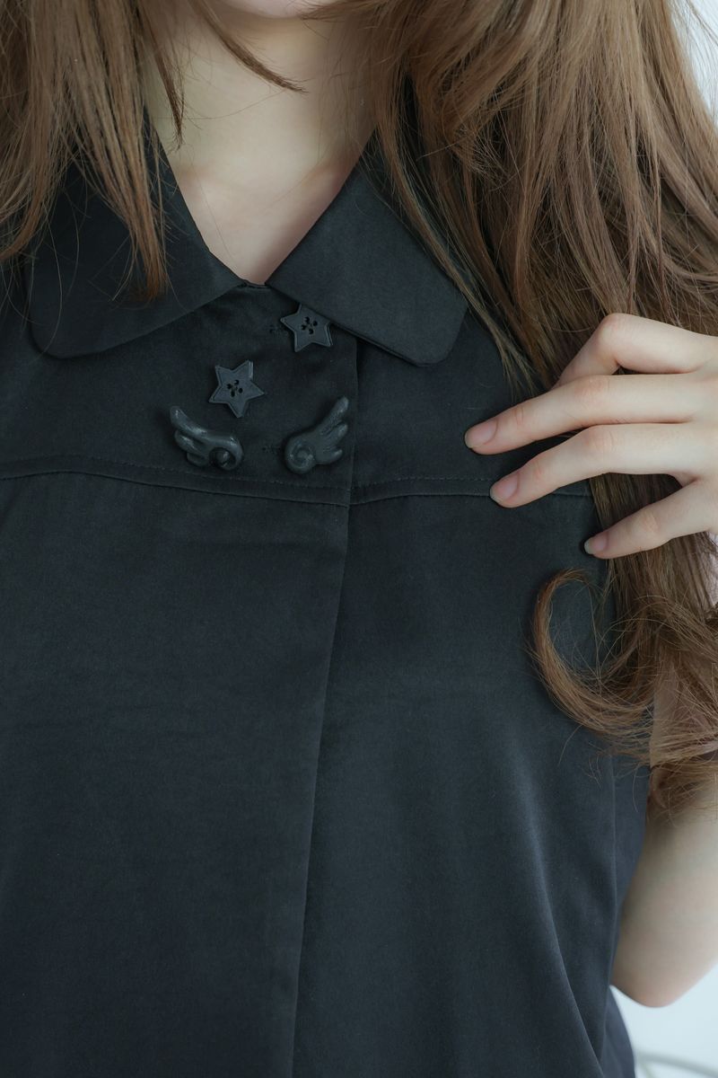 heaven blouse(black)