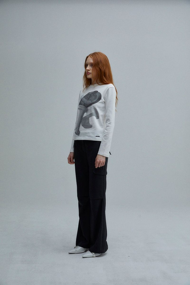 GEOMETRY SLEEVE T-SHIRT