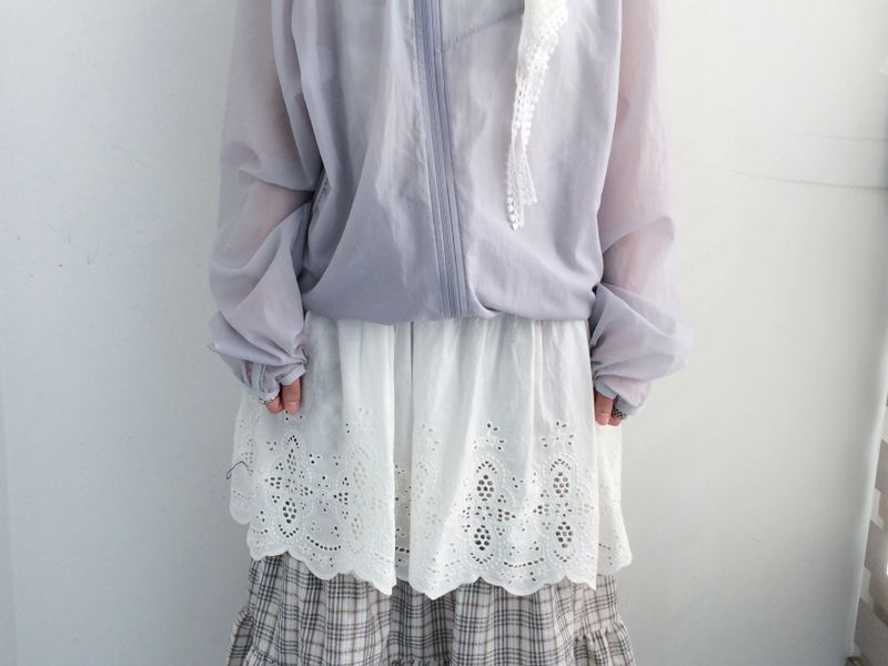 Light touch cropped hooded jacket