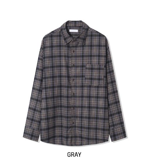 Tier peach checkmate shirt