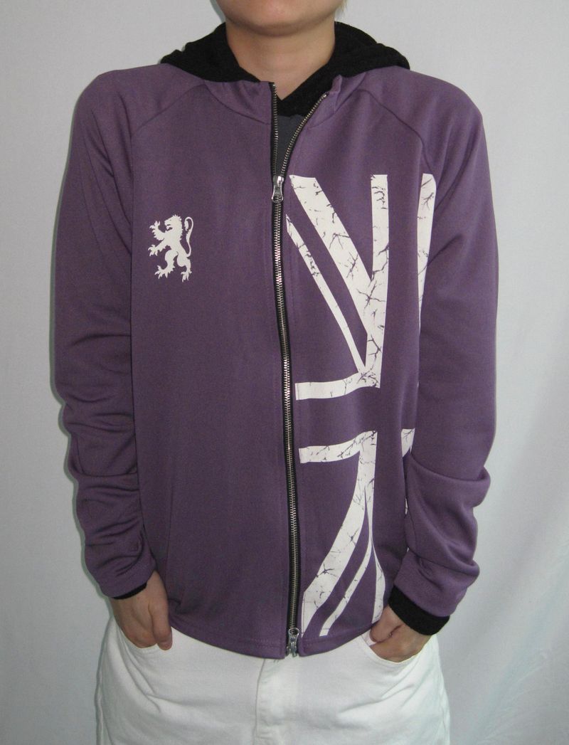 U.K Slim Fit Jersey Zip-Up (2 Colors)