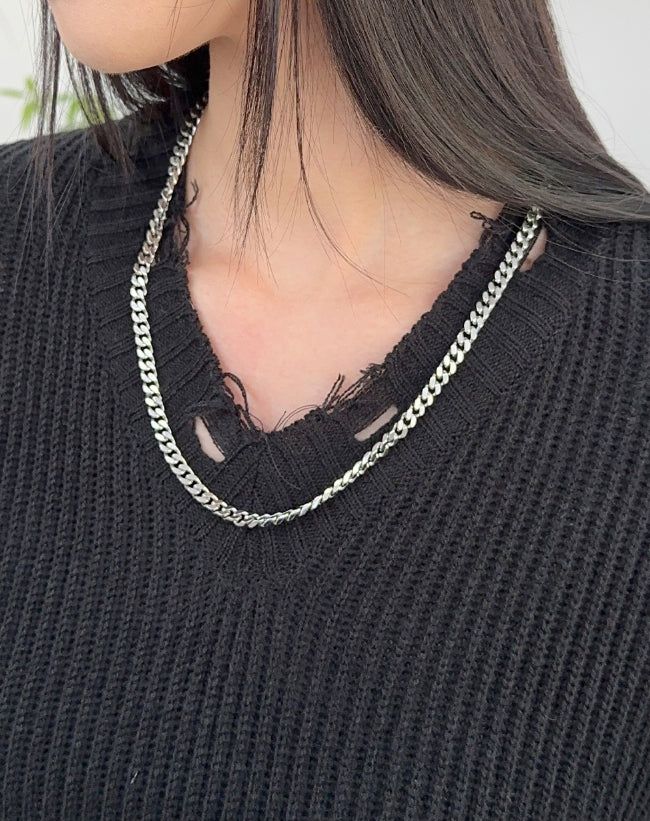 SATIIIZ（サティーズ）の「Pilen Chain Necklace（Accessories）」