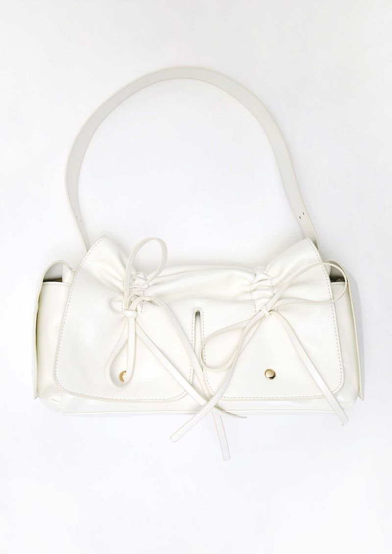 Square Ribbon Crossbody Bag(2colors)