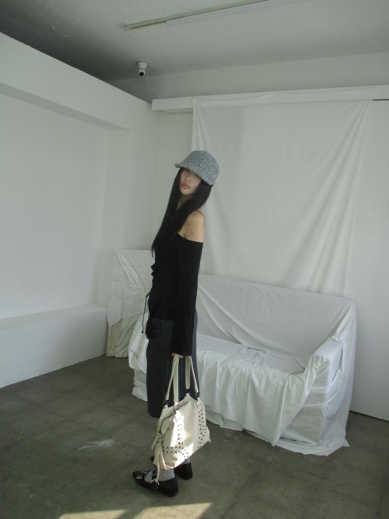 muse stud shoulder bag