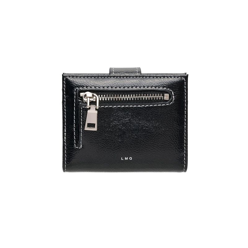 Mini Daisy Photo Slot Card Holder Card Wallet black