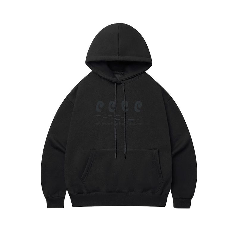 HARD ROCK LOVERS Crop Hoodie (SKHSTD-0246)