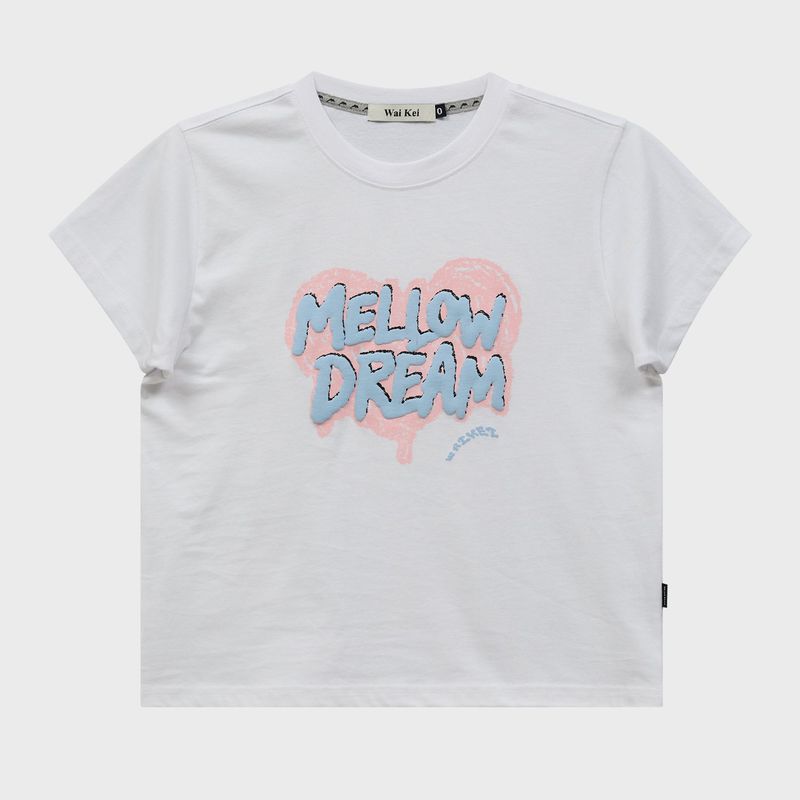WaiKei（ワイケイ）の「MELLOW DREAM Sketch Heart Half Sleeve T-shirt（Tops）」