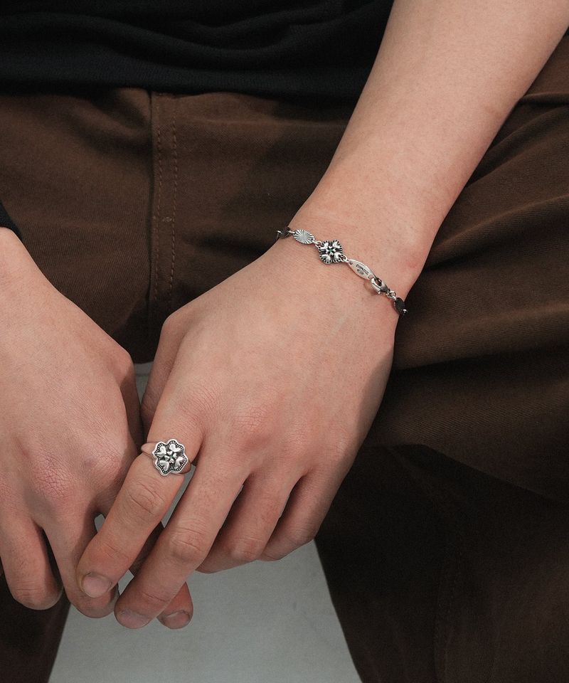 クローバーヒザシリング (925 silver)