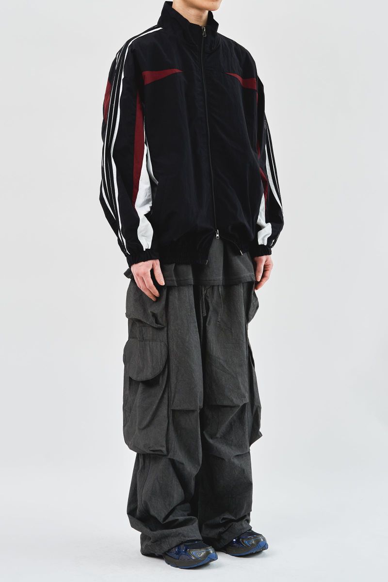 Layer Nylon Track Jacket (3color)