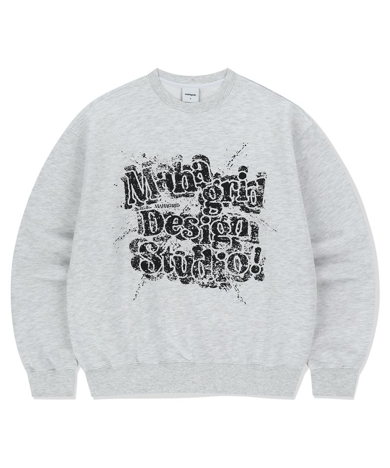 mahagrid（マハグリッド）の「スプラッタースウェットシャツ（トップス）」